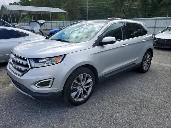 2FMPK3K8XJBC49334 — 2018 Ford EDGE, Задняя часть (Rear End), фото до ремонта