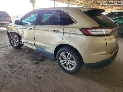 2018 Ford Edge Sel VIN 2FMPK4J83JBB13506 фото 2