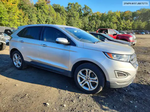 2018 Ford Edge Titanium VIN 2FMPK4K97JBB75773 фото 4