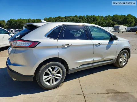 2018 Ford Edge Sel VIN 2FMPK3J84JBB96096 фото 3