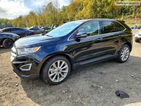 2FMPK3K97JBC05719 — 2018 Ford EDGE, Передняя часть, фото до ремонта