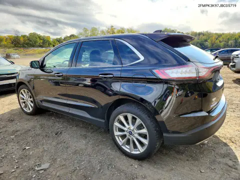 2018 Ford Edge Titanium VIN 2FMPK3K97JBC05719 фото 2