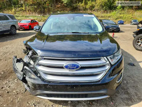 2018 Ford Edge Titanium VIN 2FMPK3K97JBC05719 фото 5