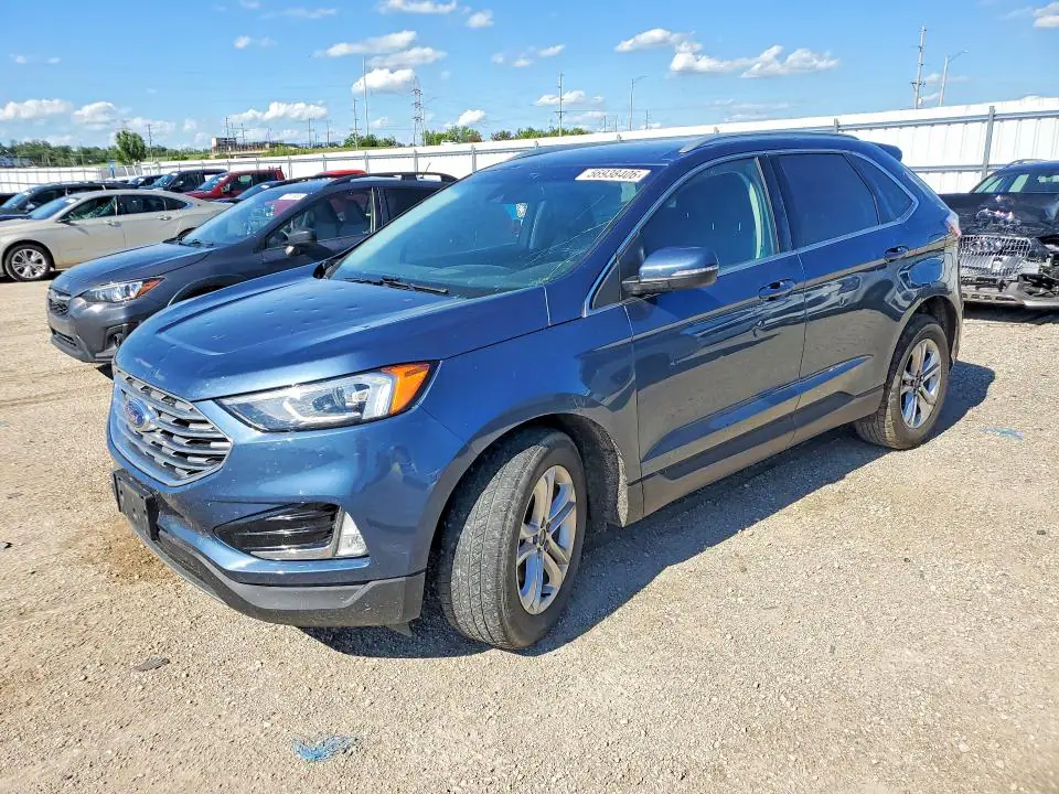 2FMPK3J94KBC69641 Ford EDGE 2019 — повреждение Град, фото до ремонта