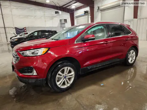 2FMPK4J92KBB17945 — 2019 Ford EDGE, Сторона, фото до ремонта