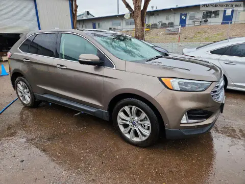 2019 Ford Edge Titanium VIN 2FMPK4K9XKBC01865 фото 4