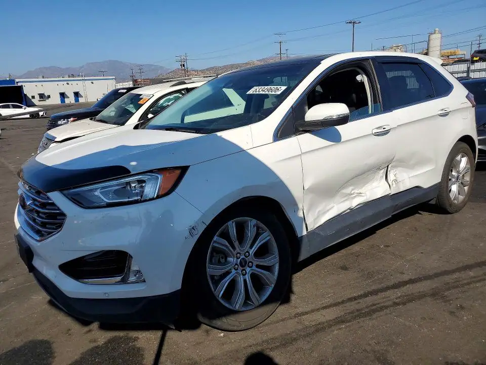2FMPK4K91LBA83447 Ford EDGE 2020 — повреждение Задняя часть, фото до ремонта