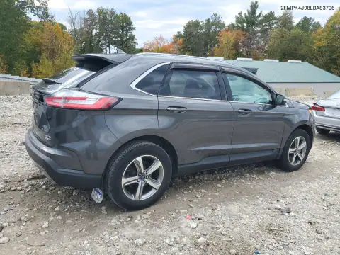2FMPK4J98LBA83706 — 2020 Ford EDGE, фото 3 с аукциона Copart, Передняя часть