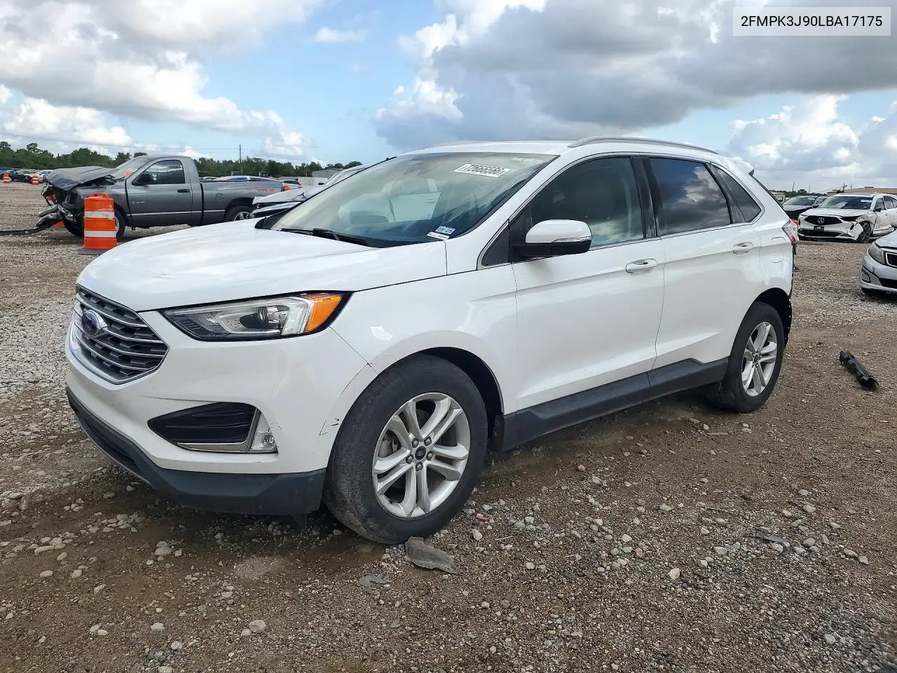 2FMPK3J90LBA17175 Ford EDGE 2020 — повреждение Задняя часть, фото до ремонта