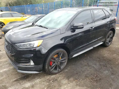 2FMPK4AP4LBB33841 — 2020 Ford EDGE, Передняя часть, фото до ремонта