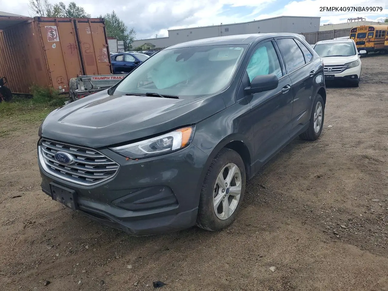 2FMPK4G97NBA99079 Ford EDGE 2022 — повреждение Передняя часть, фото до ремонта