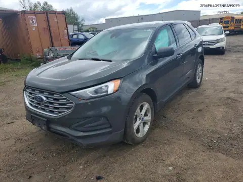 2FMPK4G97NBA99079 — 2022 Ford EDGE, Передняя часть, фото до ремонта