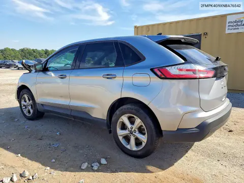 2022 Ford Edge Se VIN 2FMPK4G9XNBA76542 фото 2