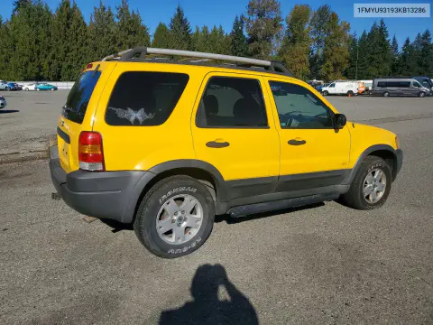 2003 Ford Escape Xlt VIN 1FMYU93193KB13286 фото 3