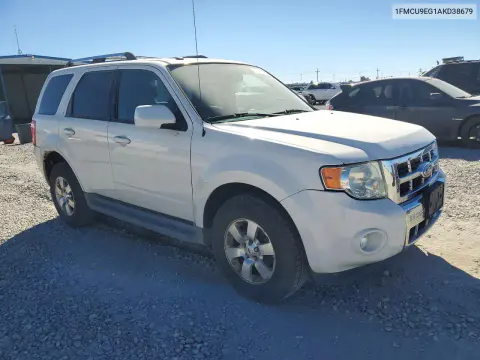 2010 Ford Escape Limited VIN 1FMCU9EG1AKD38679 фото 4