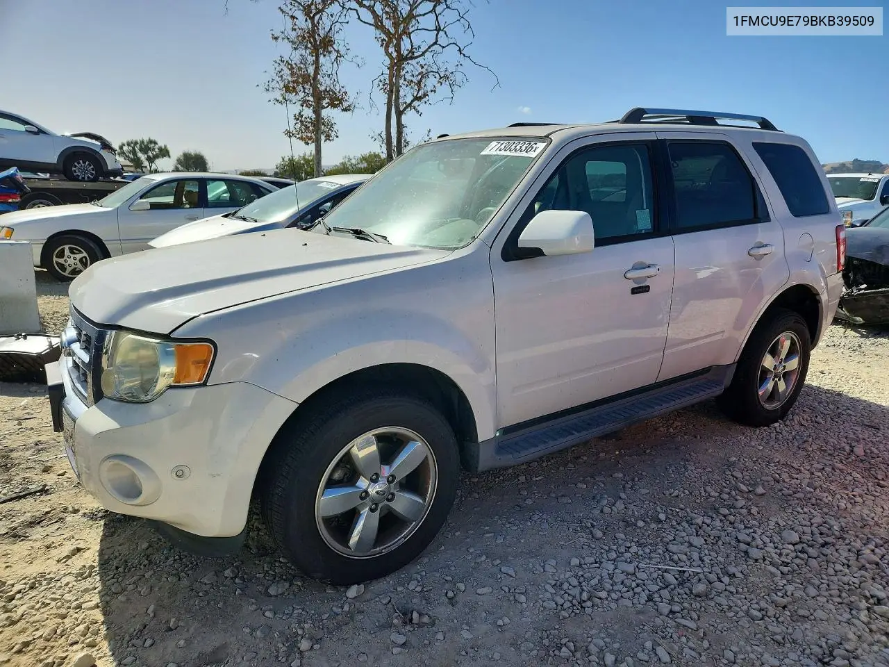 2011 Ford Escape Limited VIN 1FMCU9E79BKB39509 фото 1