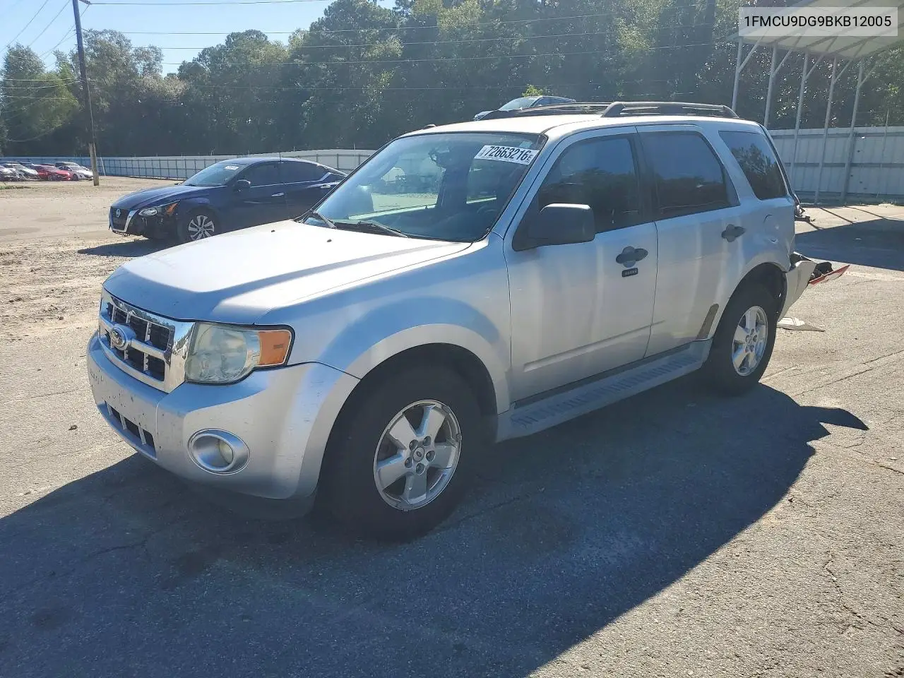 2011 Ford Escape Xlt VIN 1FMCU9DG9BKB12005 фото 1