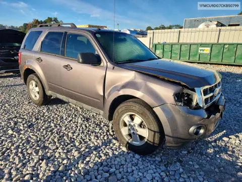 2012 Ford Escape Xlt VIN 1FMCU9DG7CKB50799 фото 4