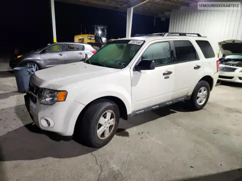 1FMCU9DGXCKA87312 — 2012 Ford Escape, Задняя часть, фото до ремонта