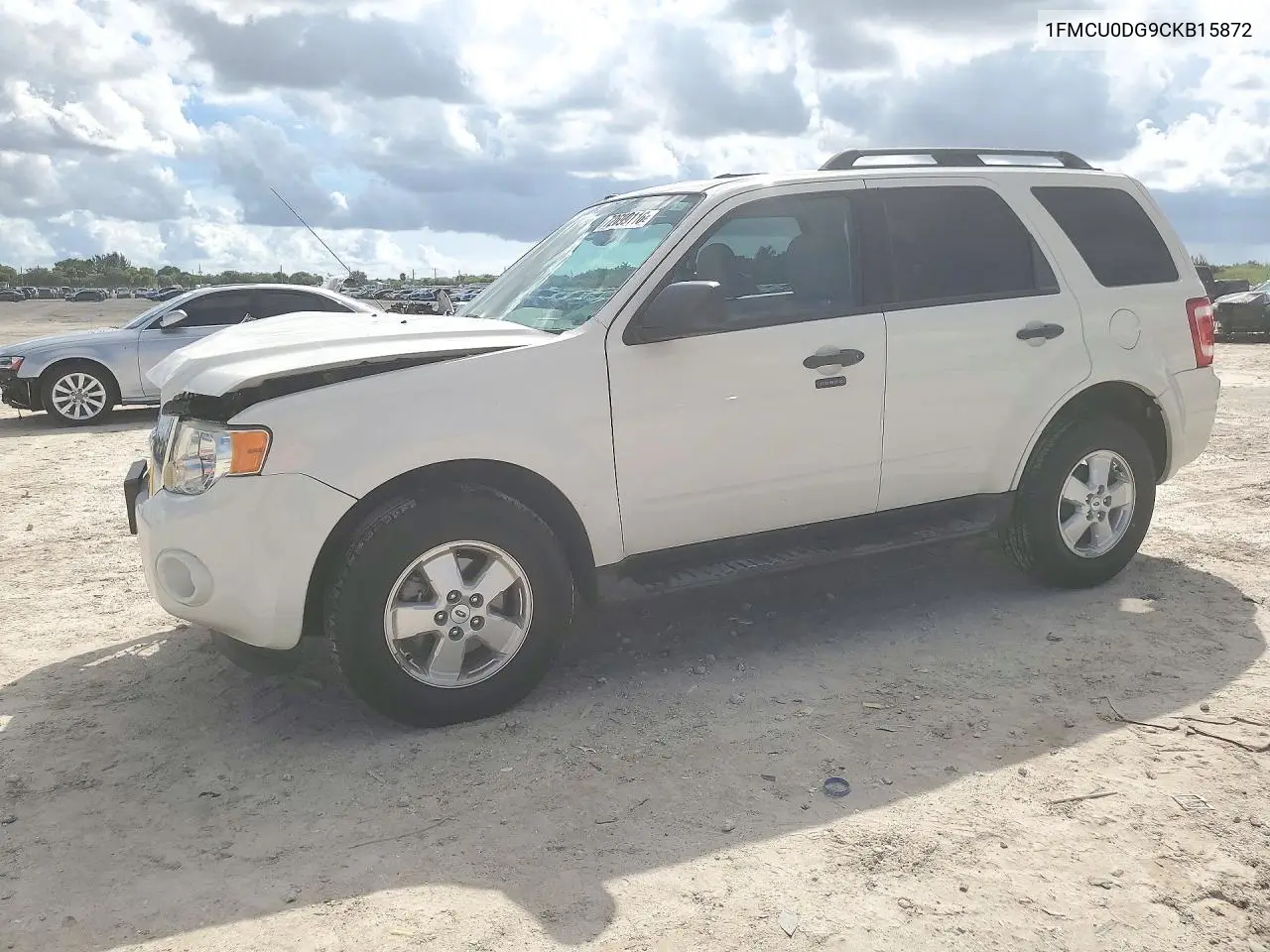 2012 Ford Escape Xlt VIN 1FMCU0DG9CKB15872 фото 1