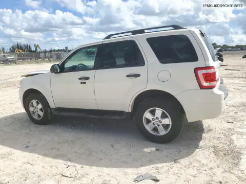 2012 Ford Escape Xlt VIN 1FMCU0DG9CKB15872 фото 2