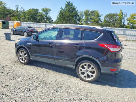 2013 Ford Escape Titanium VIN 1FMCU9J97DUC98186 фото 2