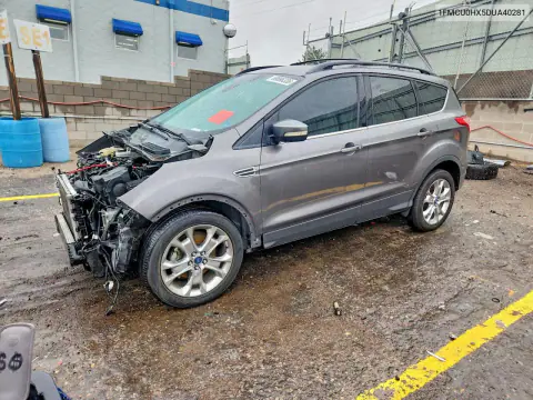1FMCU0HX5DUA40281 — 2013 Ford Escape, Передняя часть, фото до ремонта