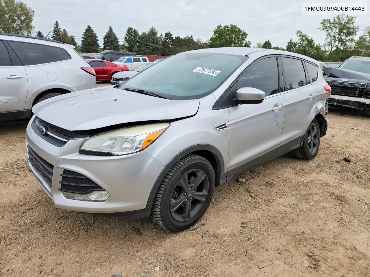 2013 Ford Escape Se VIN 1FMCU9G94DUB14443 фото 1