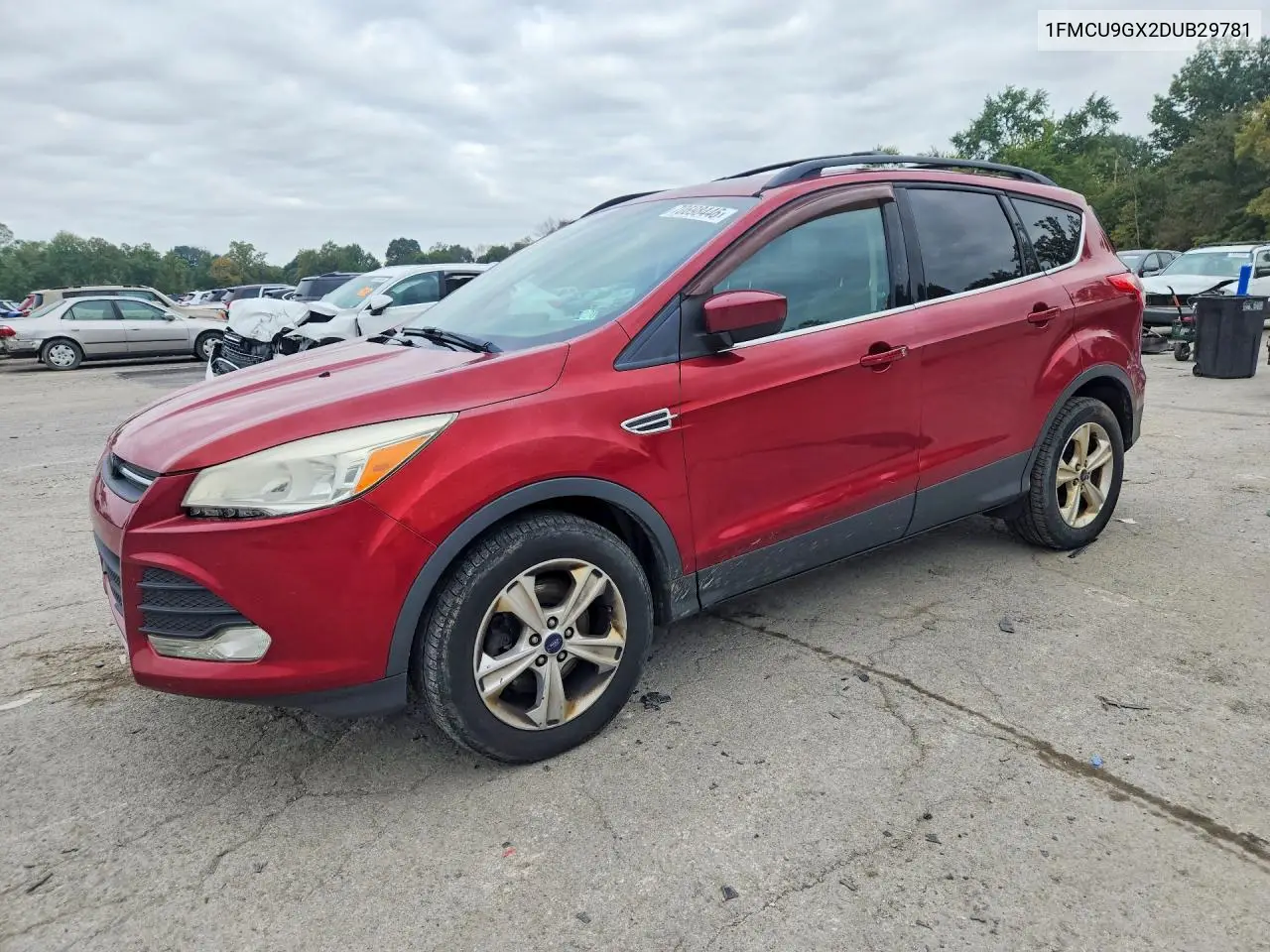 2013 Ford Escape Se VIN 1FMCU9GX2DUB29781 фото 1