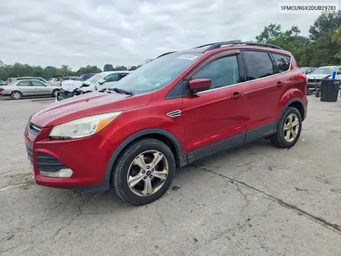 1FMCU9GX2DUB29781 — 2013 Ford Escape, Задняя часть, фото до ремонта