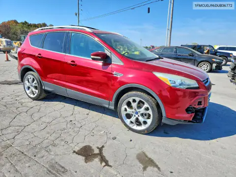 2013 Ford Escape Titanium VIN 1FMCU0J96DUB36772 фото 4
