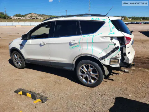 2013 Ford Escape Sel VIN 1FMCU9H93DUC71833 фото 2
