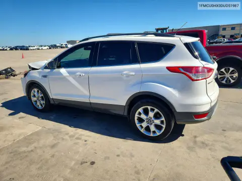 2013 Ford Escape Sel VIN 1FMCU0HX0DUD51987 фото 2