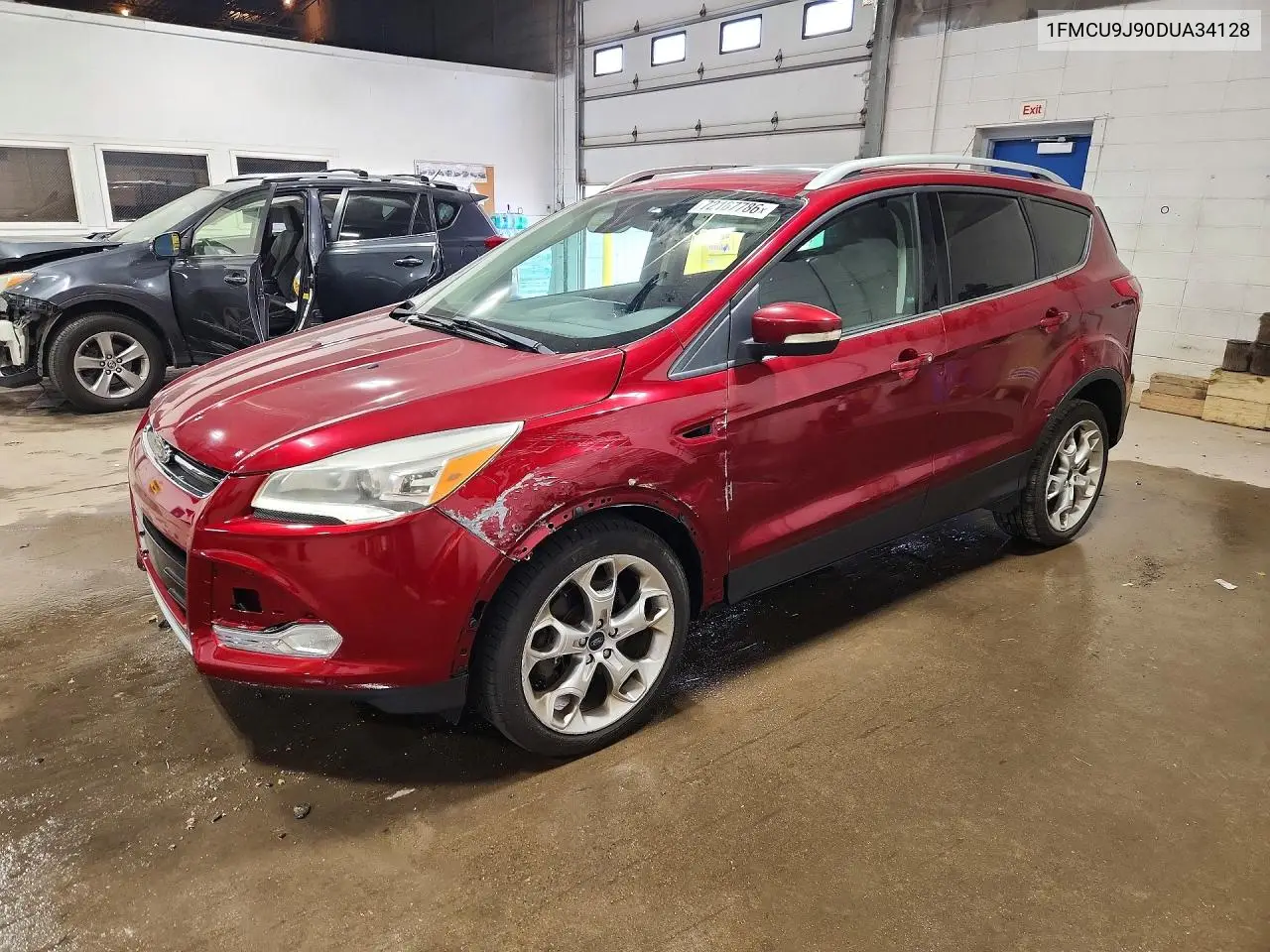 2013 Ford Escape Titanium VIN 1FMCU9J90DUA34128 фото 1