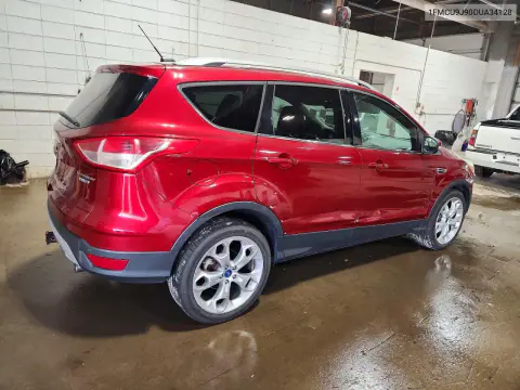 2013 Ford Escape Titanium VIN 1FMCU9J90DUA34128 фото 3