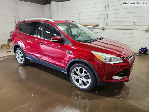 2013 Ford Escape Titanium VIN 1FMCU9J90DUA34128 фото 4