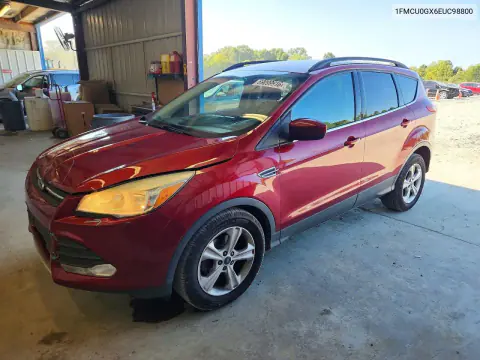 1FMCU0GX6EUC98800 — 2014 Ford Escape, Передняя часть, фото до ремонта