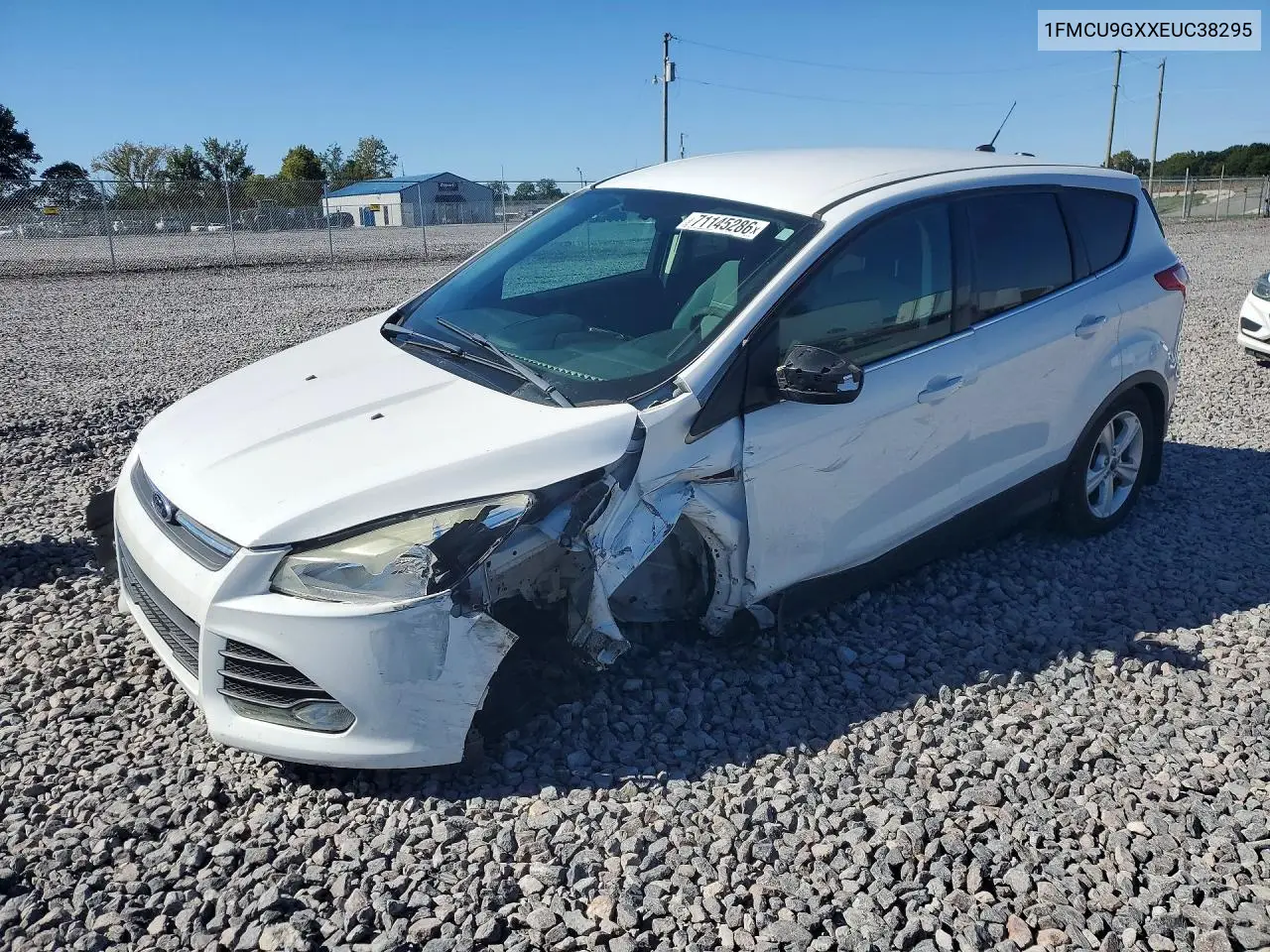 2014 Ford Escape Se VIN 1FMCU9GXXEUC38295 фото 1