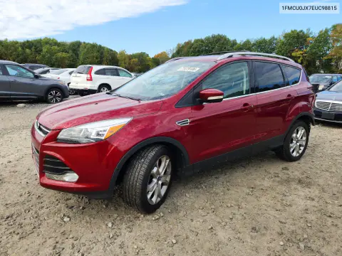 1FMCU0JX7EUC98815 — 2014 Ford Escape, Задняя часть, фото до ремонта