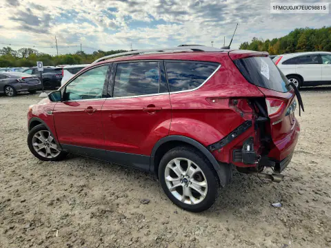 2014 Ford Escape Titanium VIN 1FMCU0JX7EUC98815 фото 2