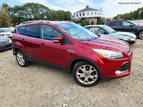 2014 Ford Escape Titanium VIN 1FMCU0JX7EUC98815 фото 4