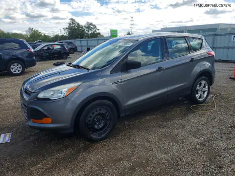1FMCU0F76EUC57570 — 2014 Ford Escape, Задняя часть, фото до ремонта