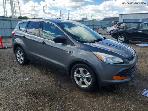 2014 Ford Escape S VIN 1FMCU0F76EUC57570 фото 4