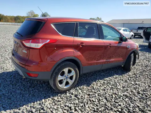 2014 Ford Escape Se VIN 1FMCU0GX2EUA67957 фото 3
