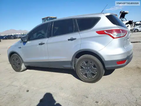 1FMCU0F70EUB93509 — 2014 Ford Escape, фото 2 с аукциона Copart, Боковая часть