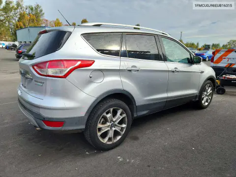 2014 Ford Escape Titanium VIN 1FMCU0J98EUB16315 фото 3