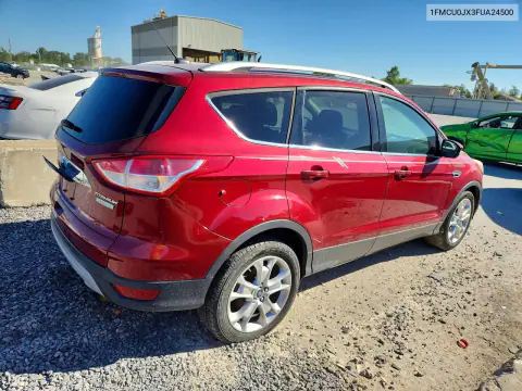 2015 Ford Escape Titanium VIN 1FMCU0JX3FUA24500 фото 3