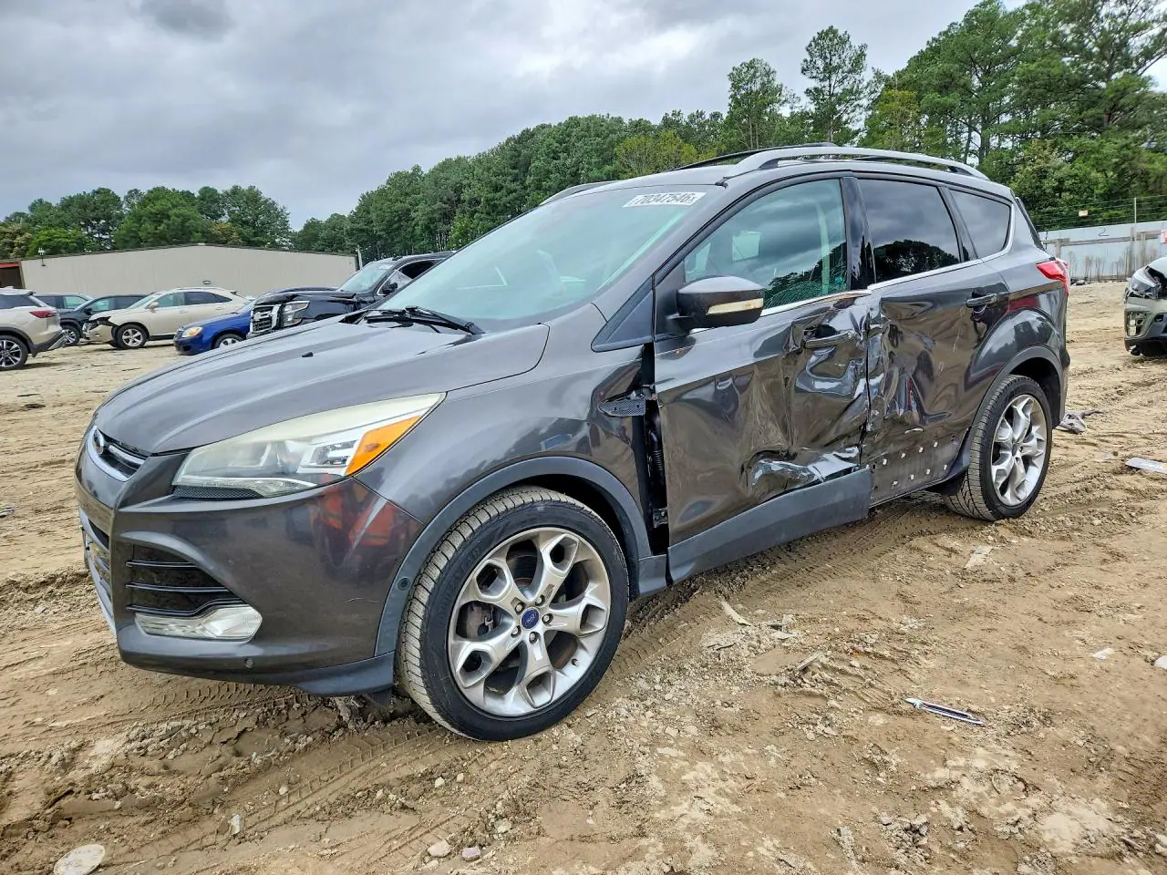 1FMCU9J99FUB89487 Ford Escape 2015 — повреждение Сторона, фото до ремонта