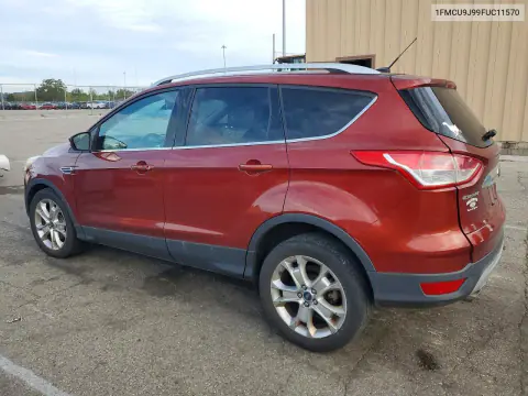 2015 Ford Escape Titanium VIN 1FMCU9J99FUC11570 фото 2