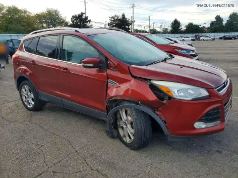 2015 Ford Escape Titanium VIN 1FMCU9J99FUC11570 фото 4